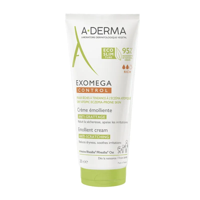 Exomega Control Emollient Cream Against Itching