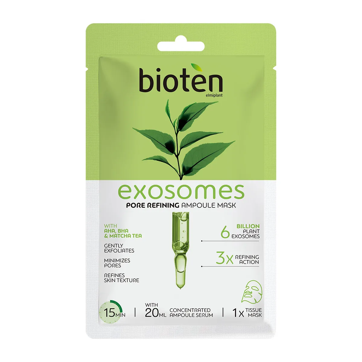 Exosomes Brightening - Exosomes Μάσκα Προσώπου Λάμψης