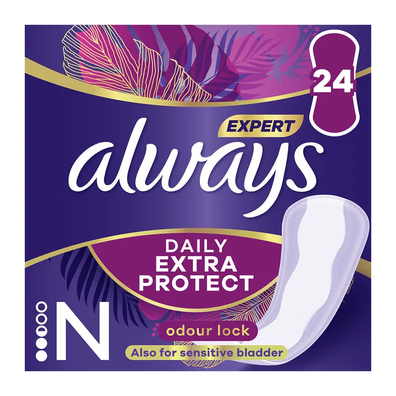 Σερβιετάκια Expert Daily Extra Protect Normal & Για Την Ακράτεια