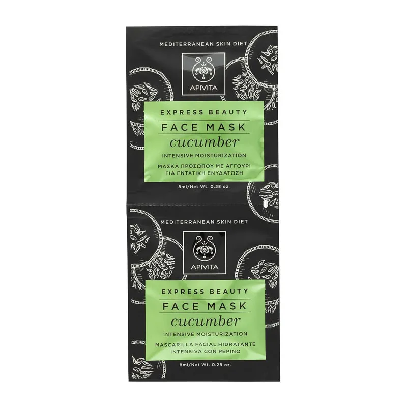 Express Beauty Face Mask with Cucumber