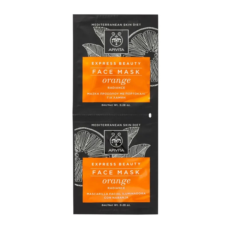 Express Beauty Face Mask with Orange