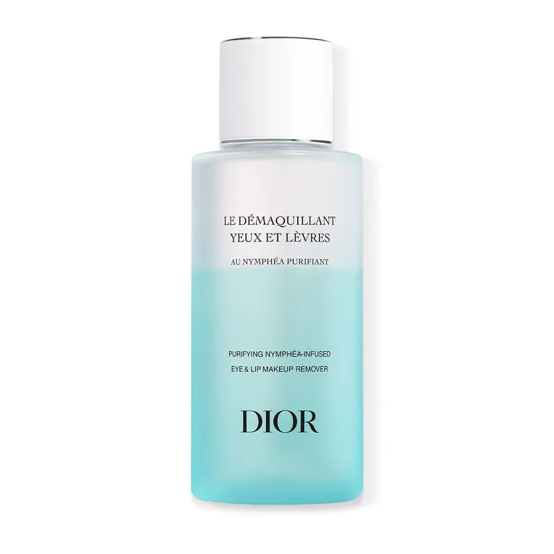 Eye and Lip Makeup Remover Bi-Phase Makeup Remover with Purifying Nymphéa Extract