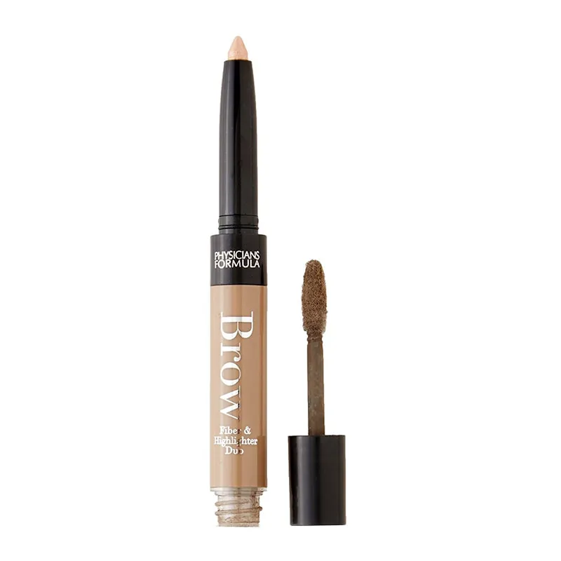 Eye Booster Lash Feather Brow Fiber & Highlighter Duo