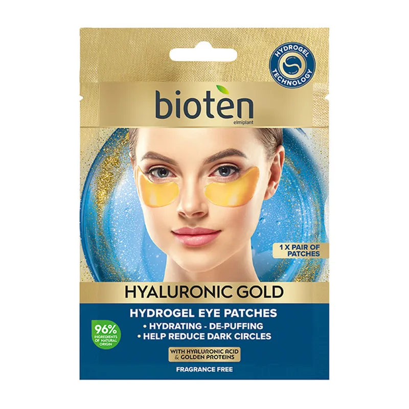 Eye Patches Hyaluronic Gold