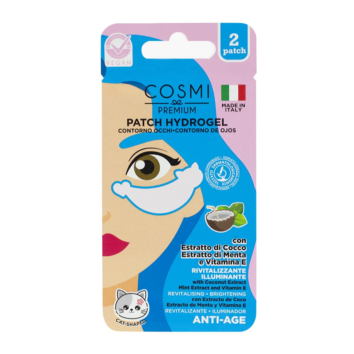 Eye Patches Hydrogel With Coconut