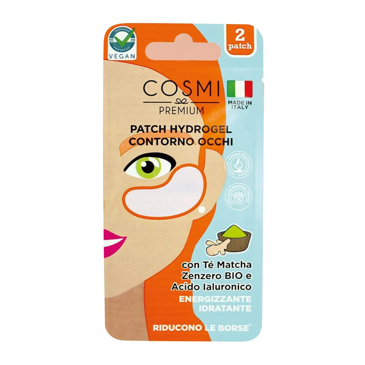 Eye Patches Hydrogel With Matcha