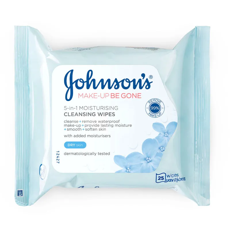 Face Care - Daily Essentials 5-In-1 Moisturizing Facial Cleansing Wipes
