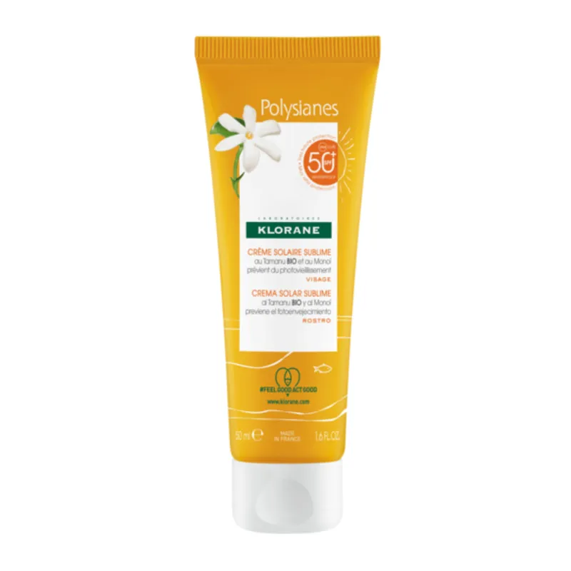 Face Sunscreen SPF50+ with Organic Tamanu & Monoi