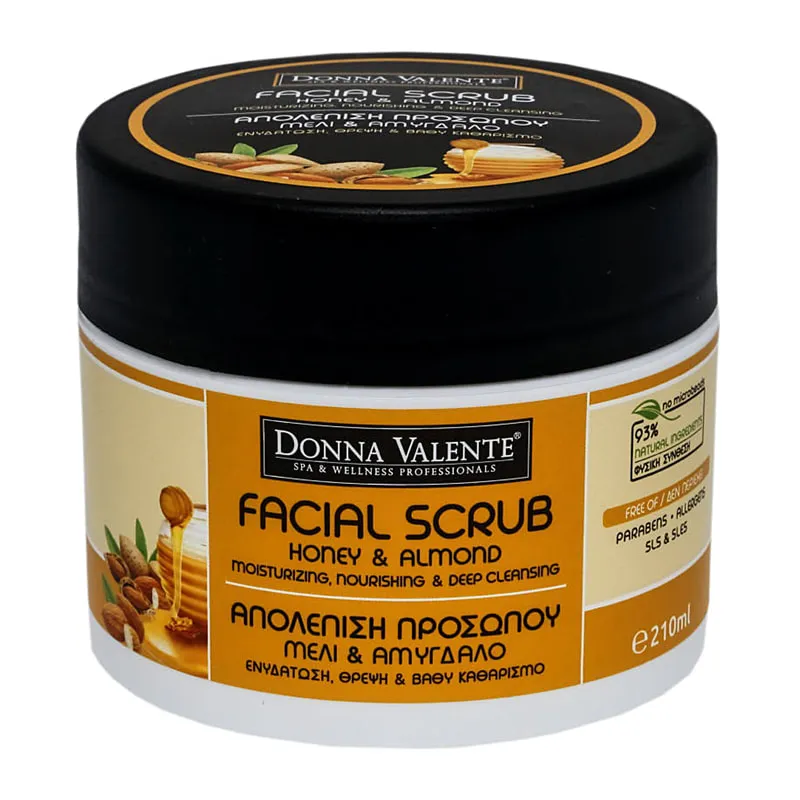 Facial Scrub with Honey & Almond