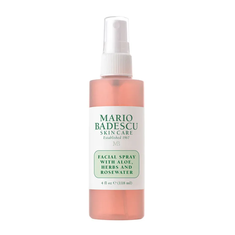 Facial Spray With Aloe Herbs & Rosewater