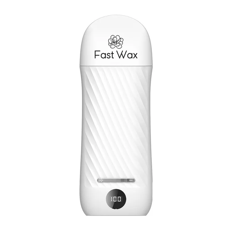Κεριέρα Μονή Ρυθμιζόμενη Fast Wax Λευκή