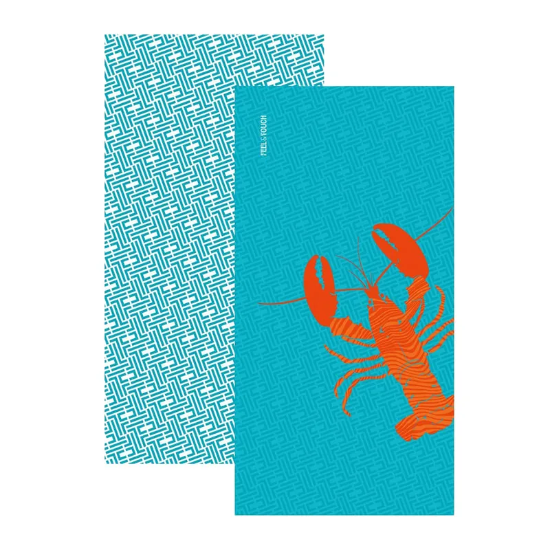 Feel & Touch double-sided microfiber beach towel