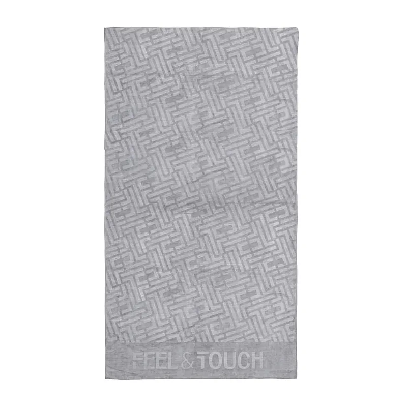 Feel & Touch velour beach towel