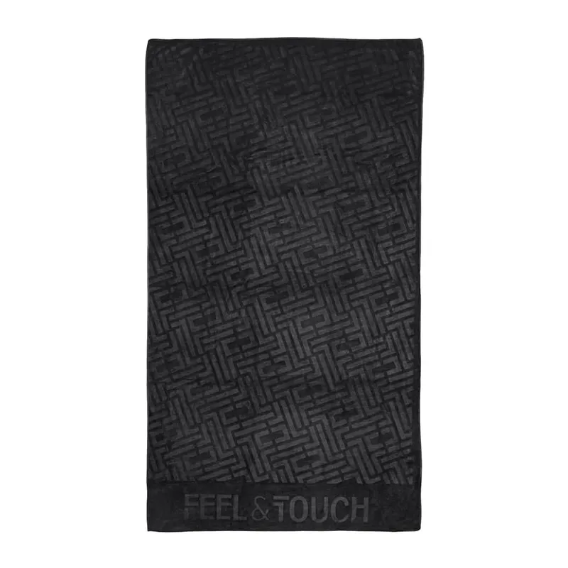 Feel & Touch velour beach towel