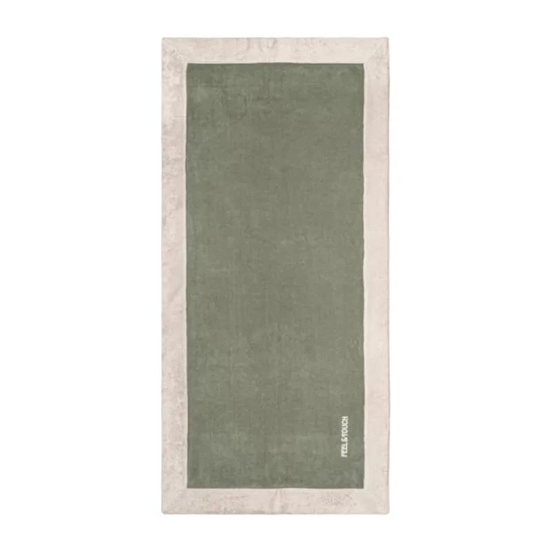 Feel & Touch velour beach towel