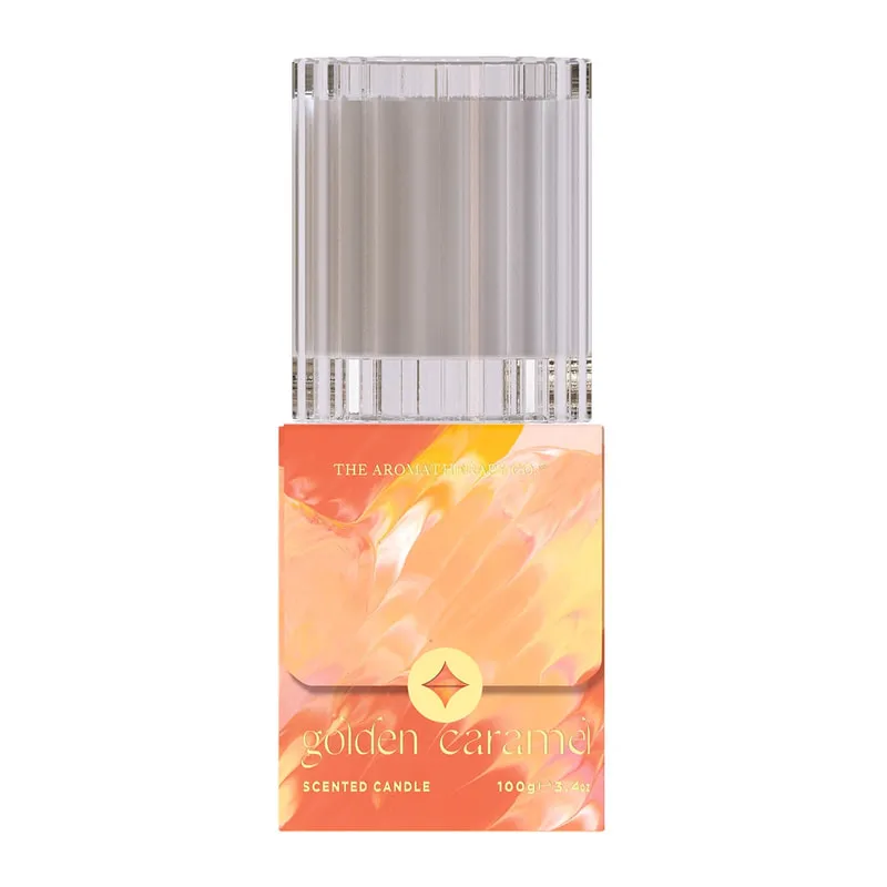 Festive Favours Votive Candle Golden Caramel