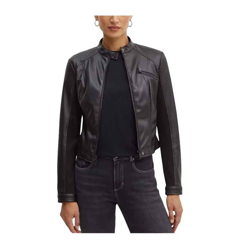 Fiammetta leatherette jacket
