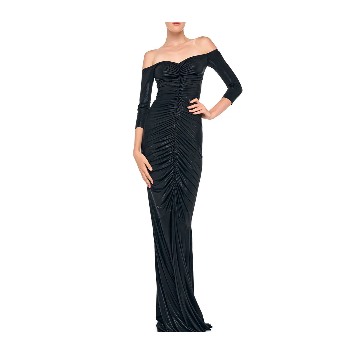 FISHTAIL GOWN dress
