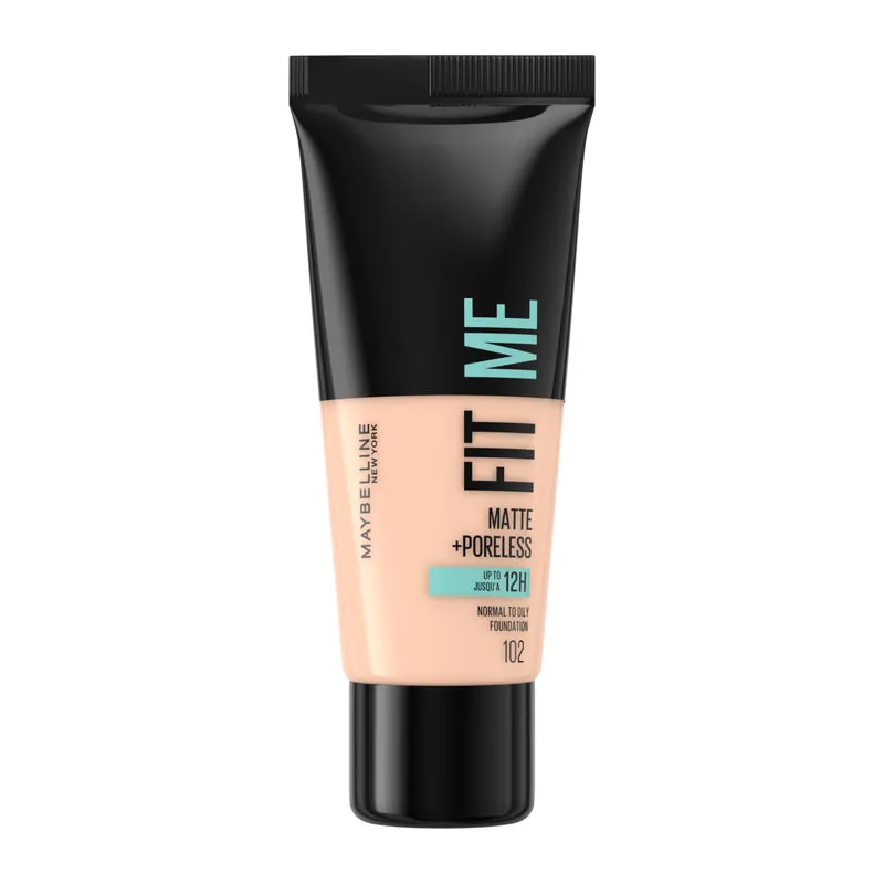 Fit Me Matte + Poreless Foundation For A Natural Matte Finish