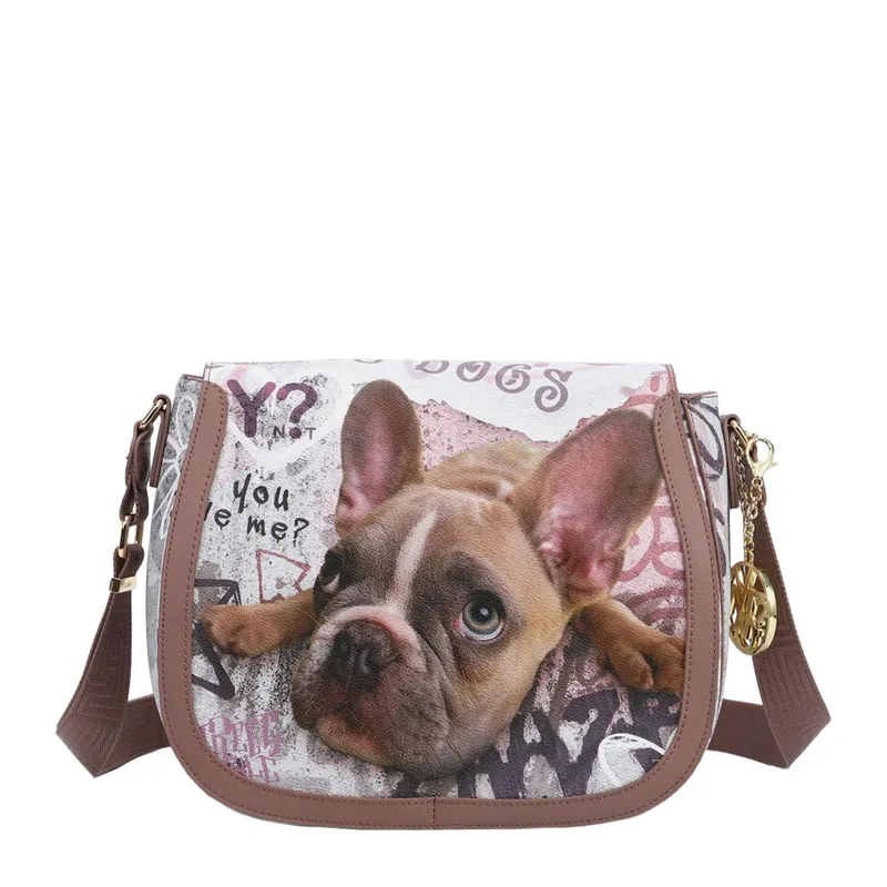 Flap Bag Stampa Dog