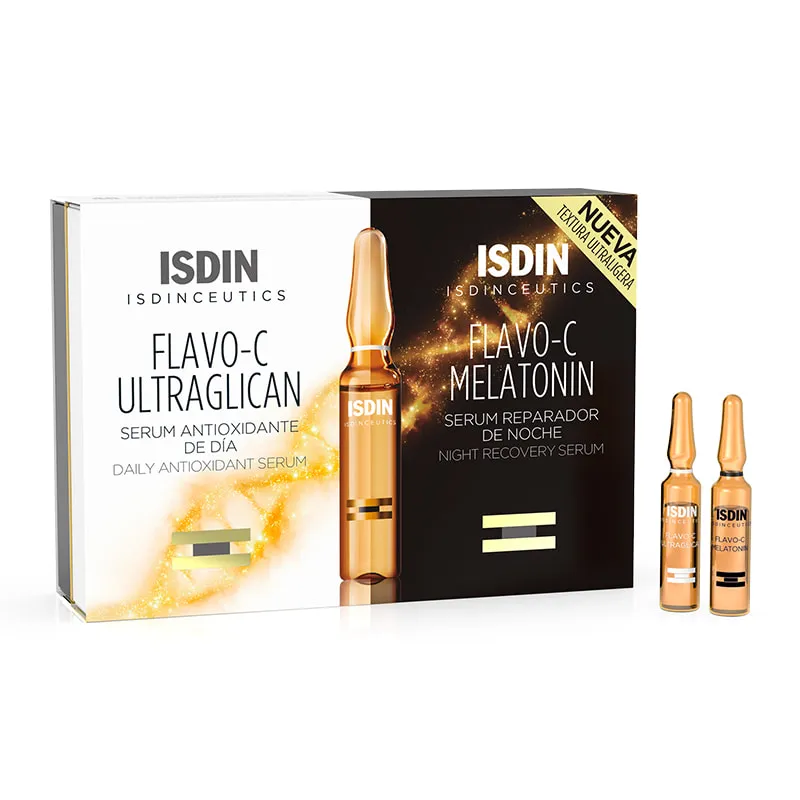 Flavo-C Ultraglican & Flavo-C Melatonin Set Ampoules