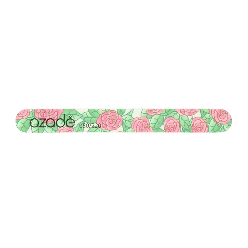 Λίμα Νυχιών Floral Ροζ 150/220