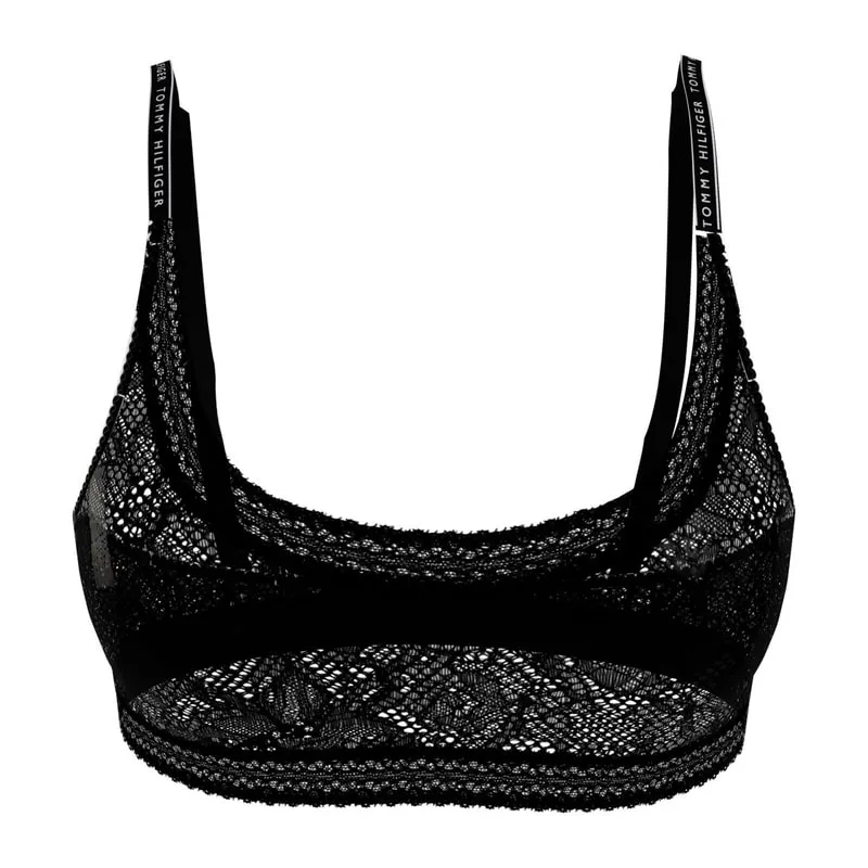 Floral lace unlined bralette