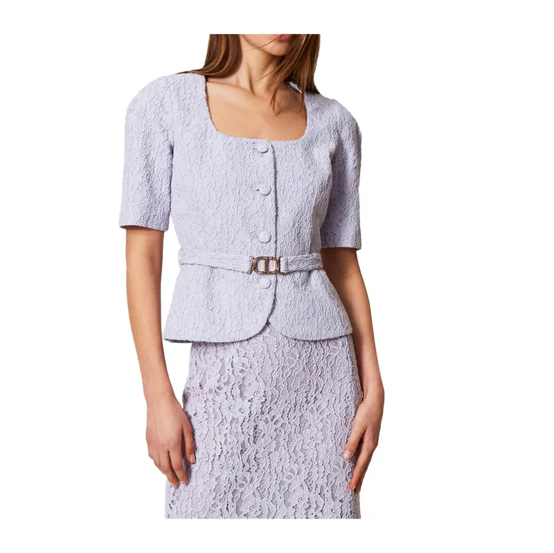 Floral lace jacket