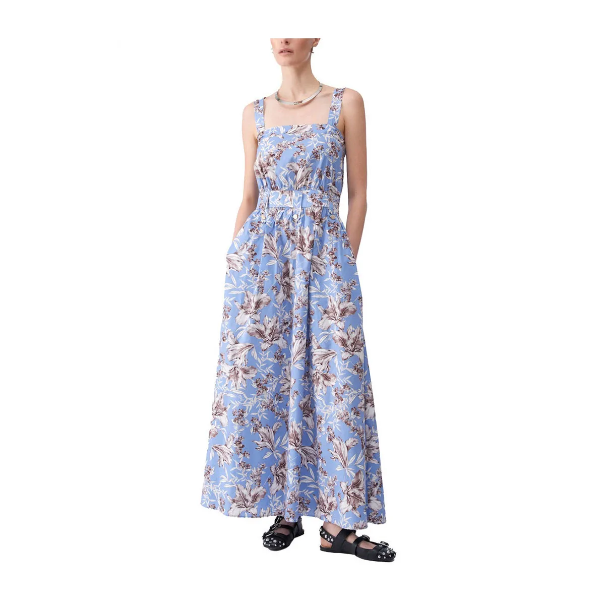Floral maxi dress