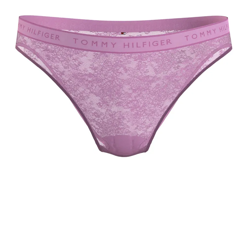 Floral lace briefs
