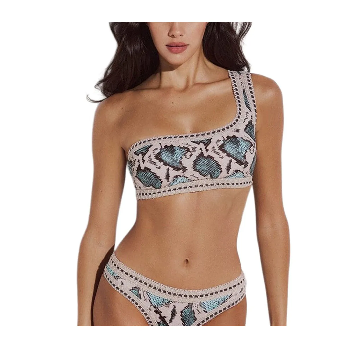 Floral bikini top