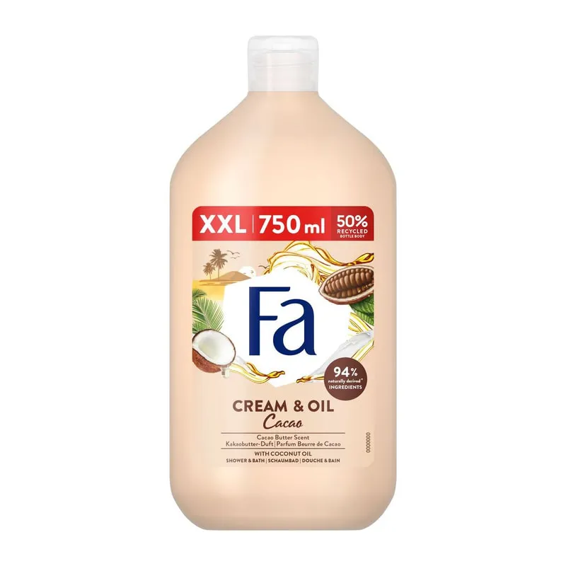Foam Bath Cream & Oil Cacao