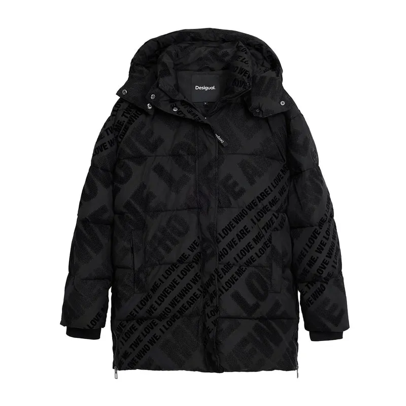 Faux fur lined jacket