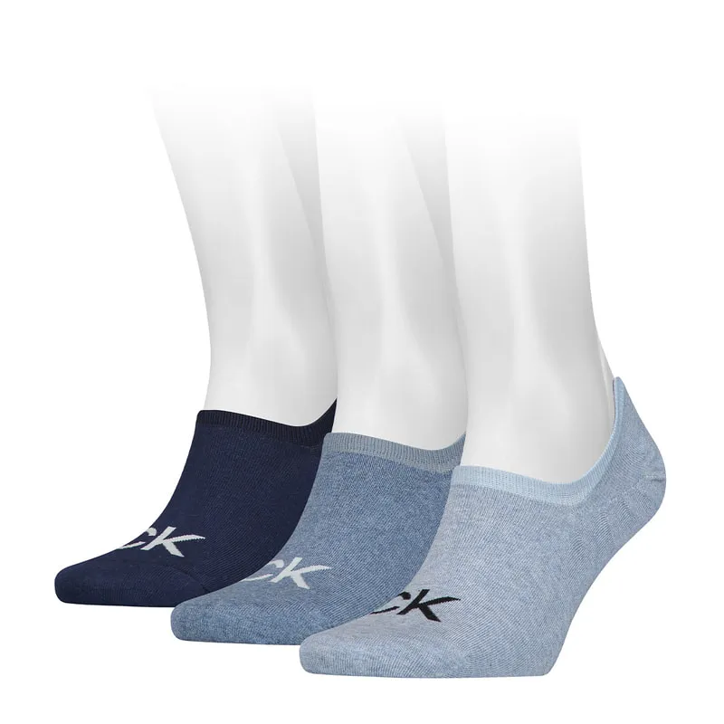 Footie high cut socks 3 pack