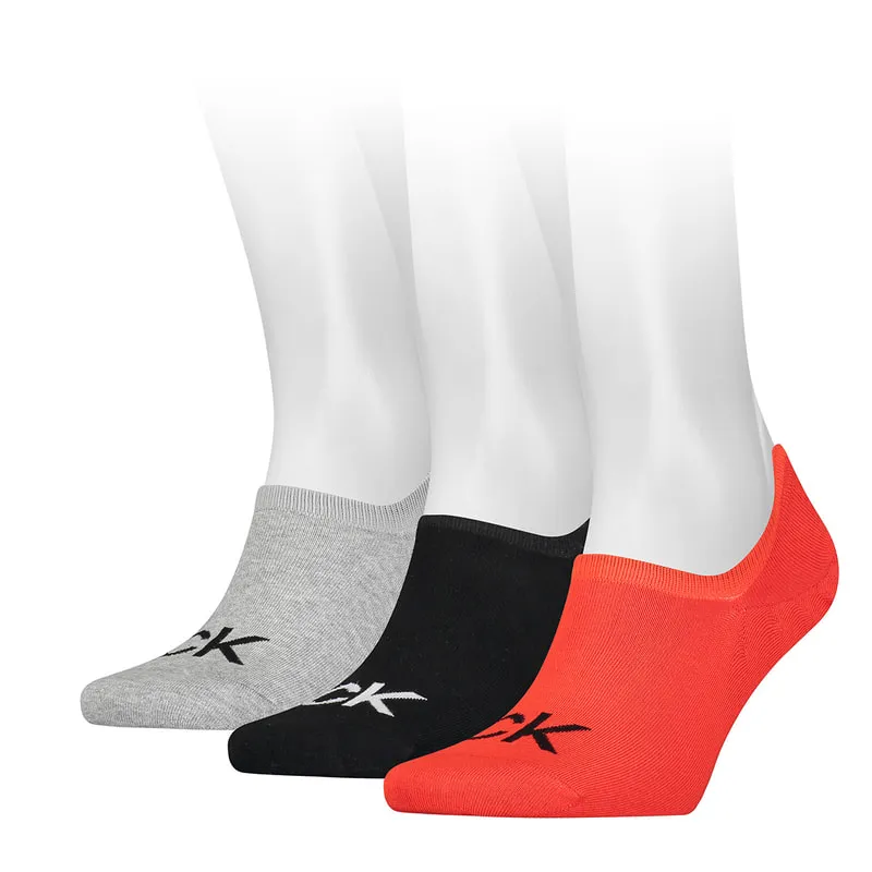 Footie socks high cut socks logo 3 pack