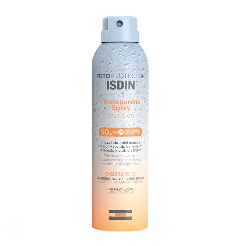 Fotoprotector Transparent Spray Wet Skin SPF50