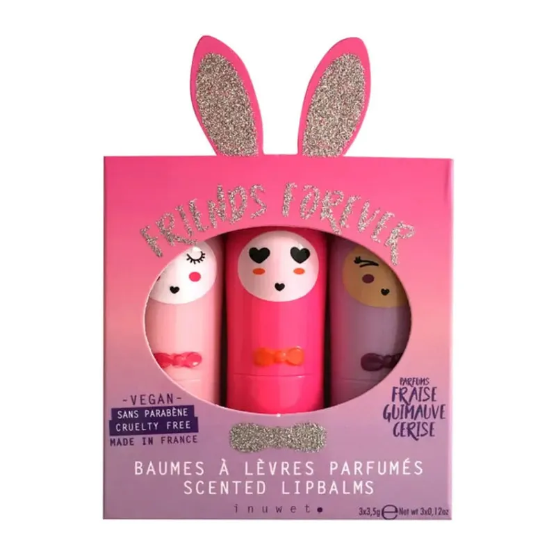 Friends Forever Lip Balm Trio For Moisturization