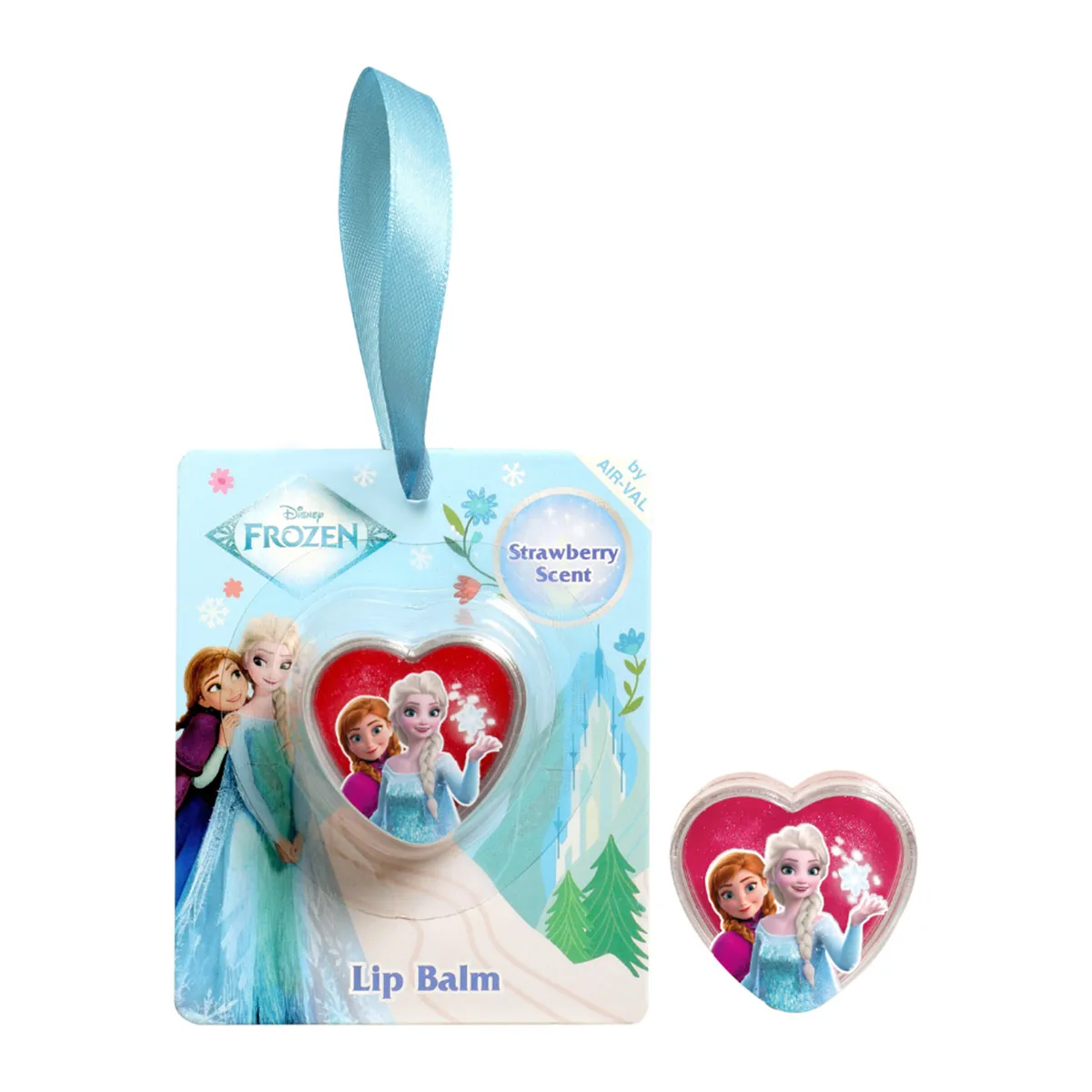 Frozen Lip Balm Heart Strawberry Scent