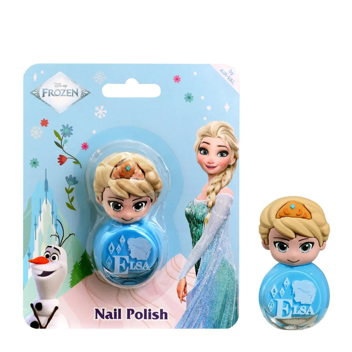 Frozen Nail Polish Blue
