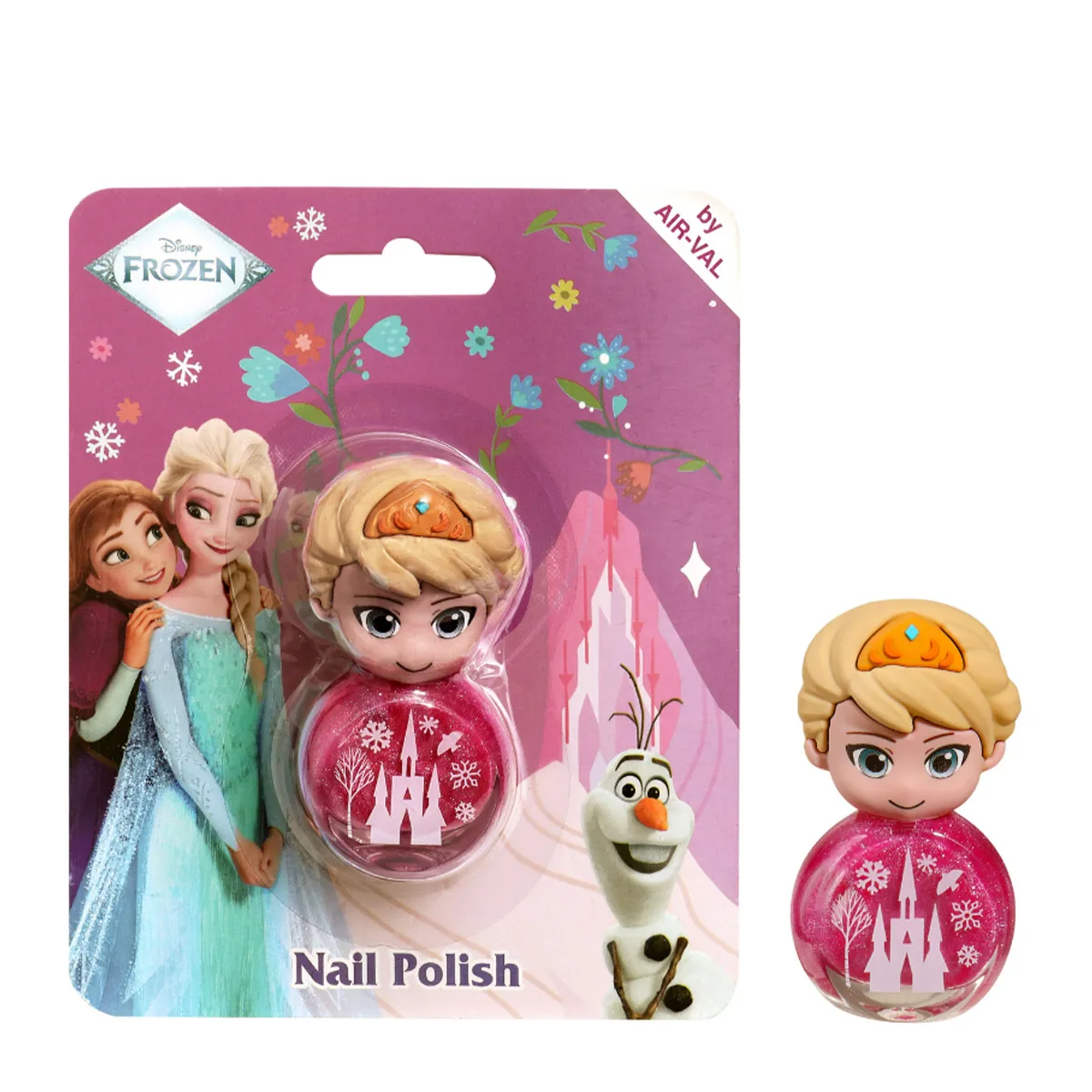Frozen Nail Polish Pink