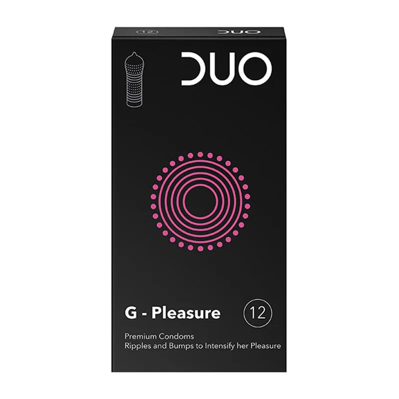G-pleasure - Προφυλακτικά με Κουκίδες & Ραβδώσεις