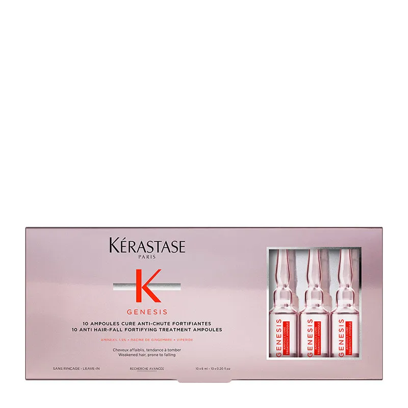 Genesis Cure Ampoules Anti Chute Fortifiant Θεραπεία με Aμπούλες για Περιόδους Εντονης Τριχόπτωσης