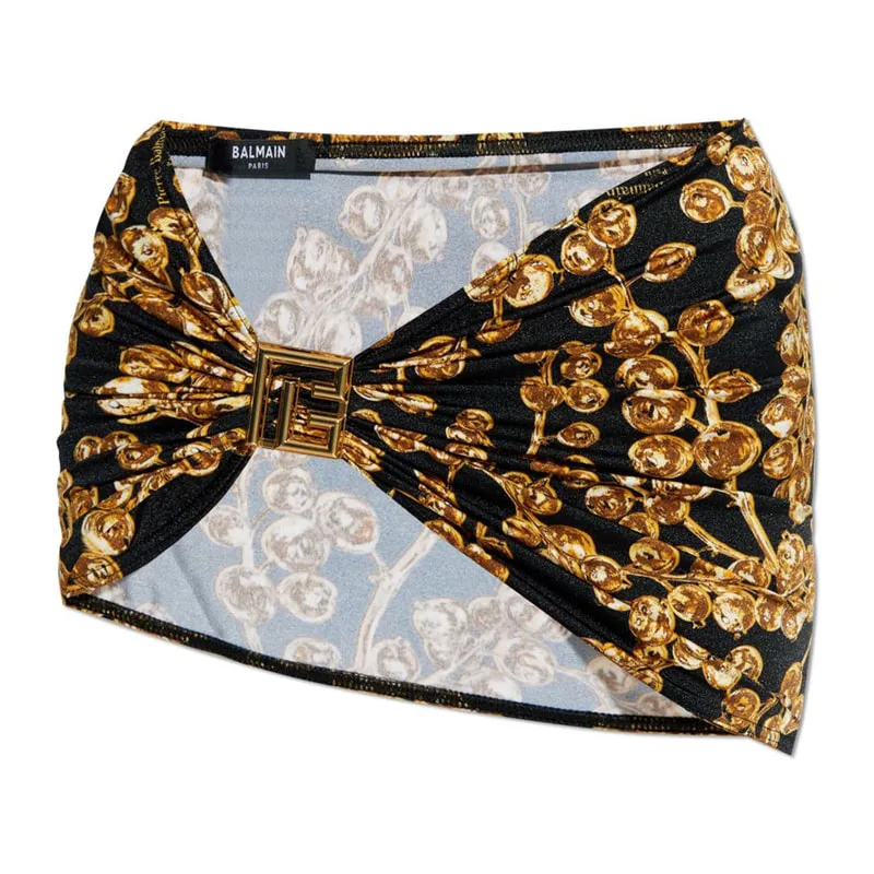 Geometric print pareo