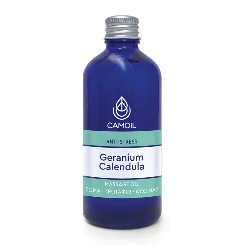 Geranium Calendula Anti-Stress Massage Oil