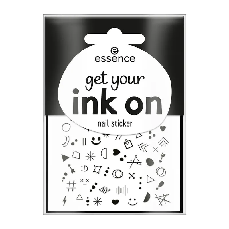 Get Your Ink On Nail Sticker