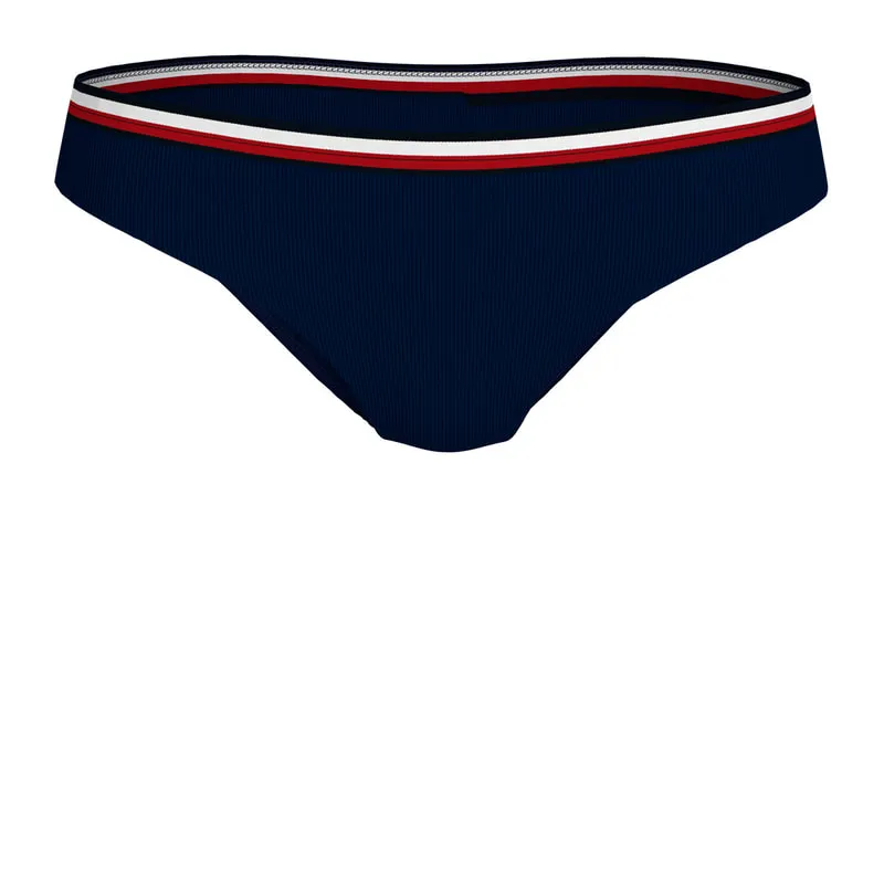 Global stripe hipster bikini bottoms