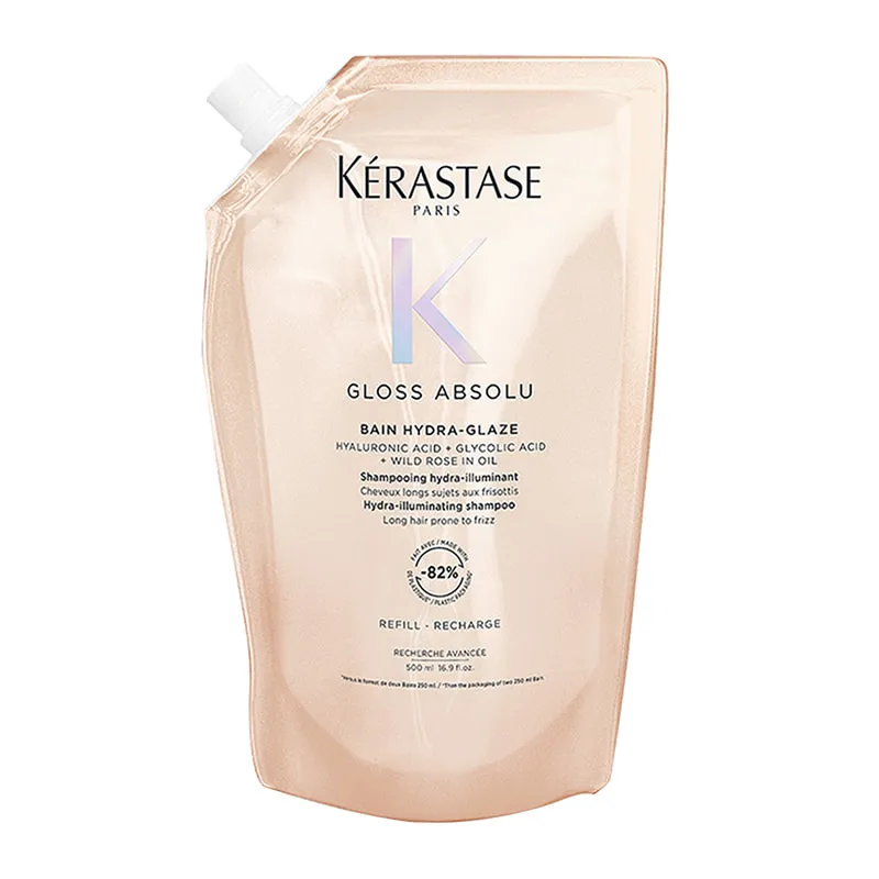Gloss Absolu Bain Hydra-Glaze Σαμπουάν Refill Για Λεία & Λαμπερά Μαλλιά