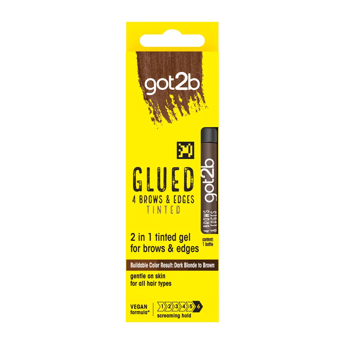 Glued 4Brows & Edges Tinted Gel