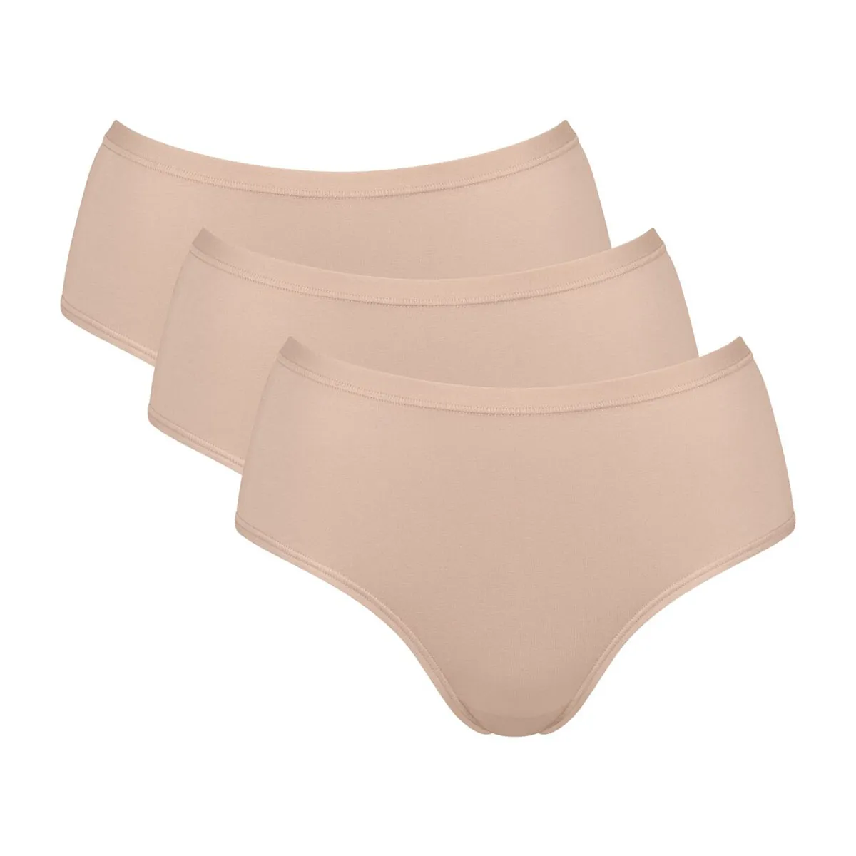 Go daily cotton midi slip 3 pack