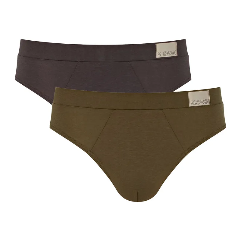 Go natural H brief 2 pack